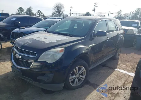 2010 Chevrolet Equinox Ls from USA, damaged, VIN 2CNALBEW8A6306422